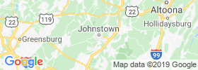 Johnstown map
